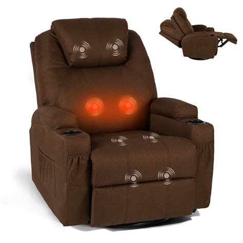 Rocker Recliner Heated Massage Chair